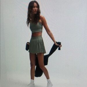 LULULEMON Varsity High-rise Pleated Tennis Skirt